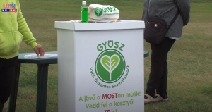 Gyümölcsfa osztást tartott a gyáli GYÖSZ